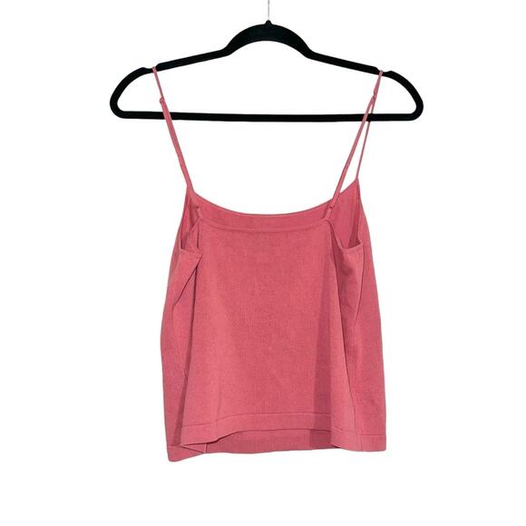 NWT Vince Spaghetti Strap Pink Knit Camisole SMALL - Picture 3 of 7